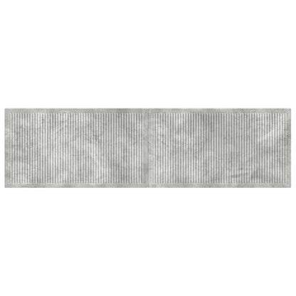 Wall-Mounted Headboard EDE Concrete Grey Engineered Wood