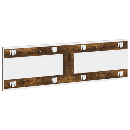 Wall-Mounted Headboard EDE Smoked Oak Engineered Wood