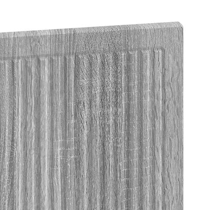 Wall-Mounted Headboard EDE Grey Sonoma Engineered Wood