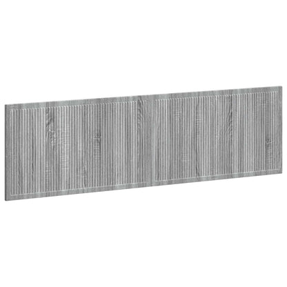 Wall-Mounted Headboard EDE Grey Sonoma Engineered Wood
