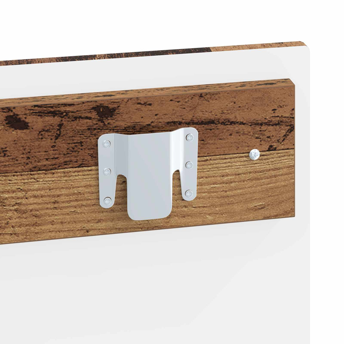 Wall-Mounted Headboard EDE Old Wood Engineered Wood
