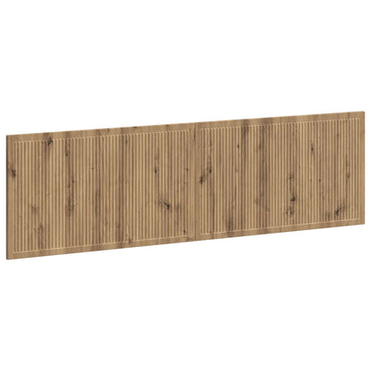Wall-Mounted Headboard EDE Artisan Oak Engineered Wood