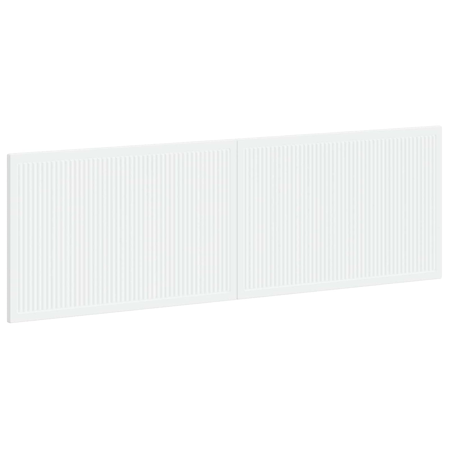 Wall-Mounted Headboard EDE White Engineered Wood