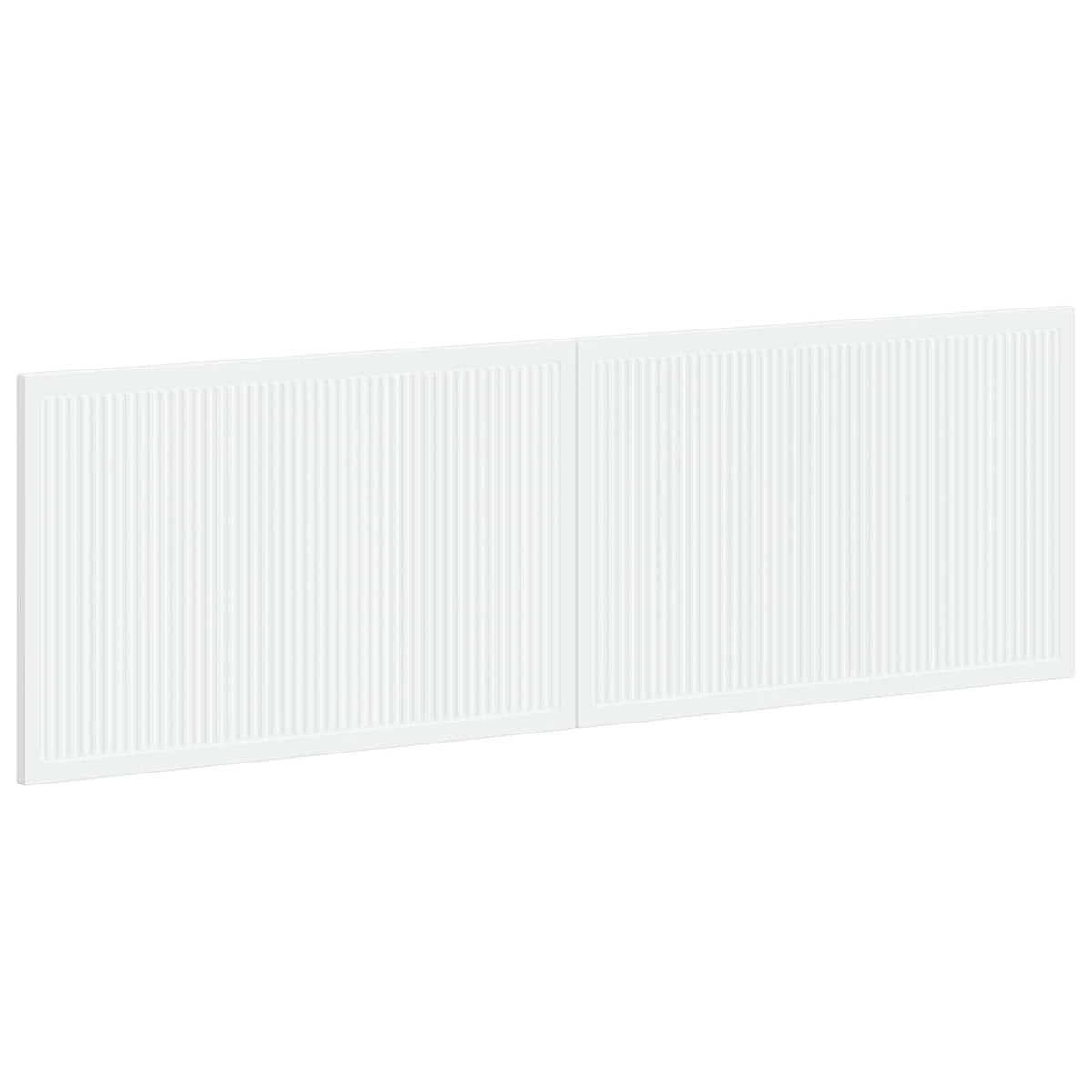 Wall-Mounted Headboard EDE White Engineered Wood