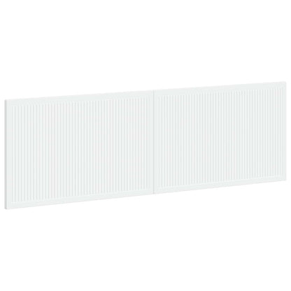 Wall-Mounted Headboard EDE White Engineered Wood