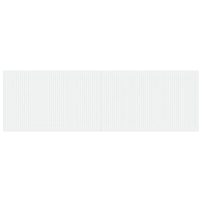 Wall-Mounted Headboard EDE White Engineered Wood