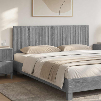 Wall-Mounted Headboard EDE Grey Sonoma Engineered Wood