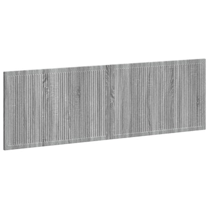 Wall-Mounted Headboard EDE Grey Sonoma Engineered Wood