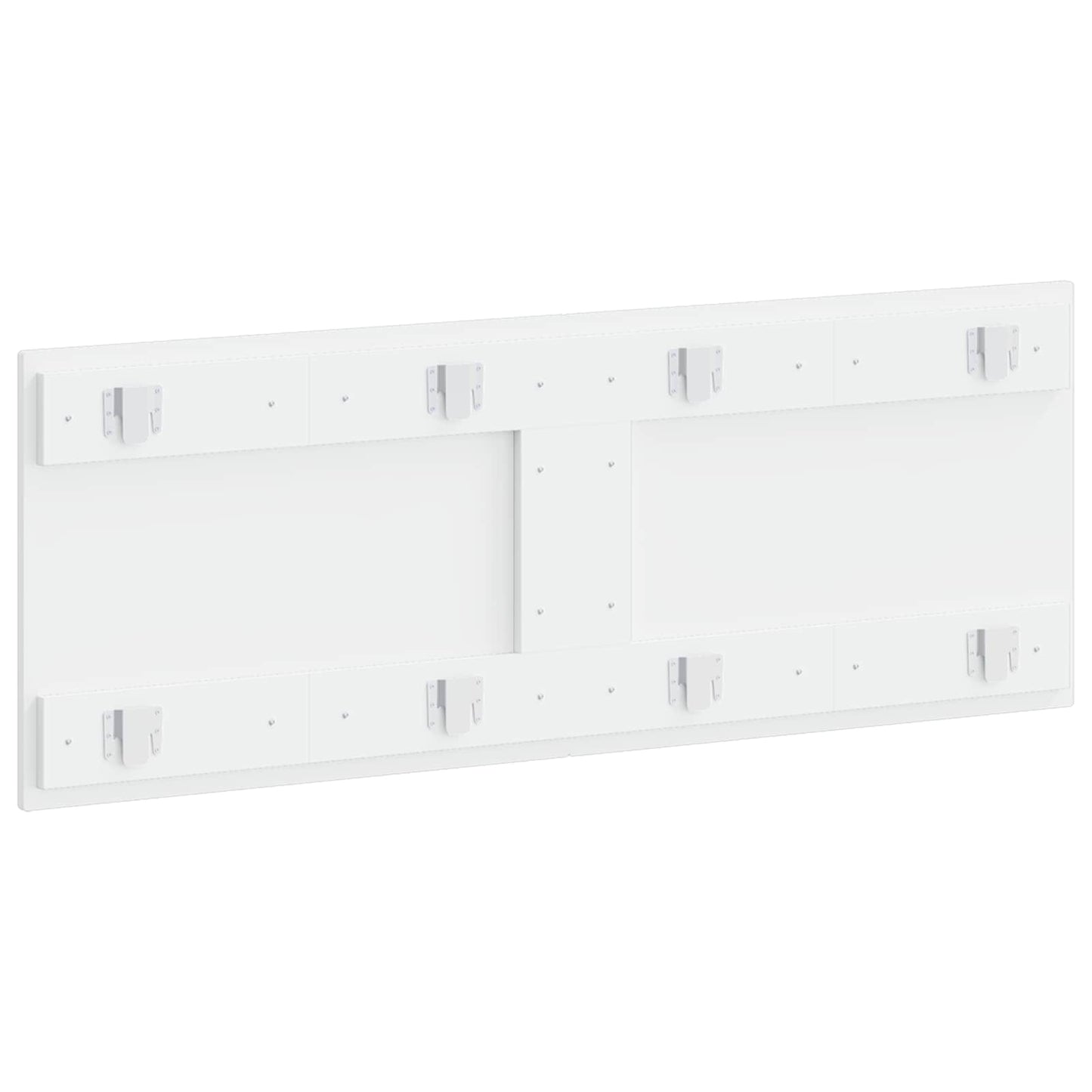 Wall-Mounted Headboard EDE White Engineered Wood