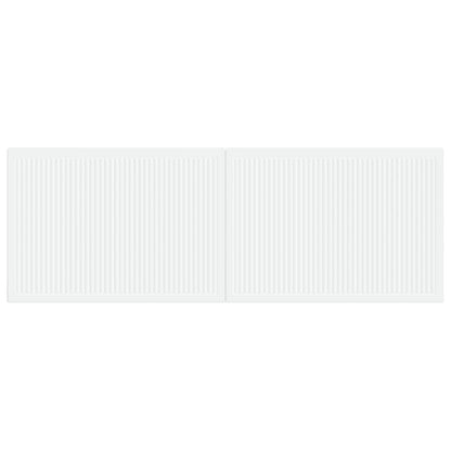 Wall-Mounted Headboard EDE White Engineered Wood