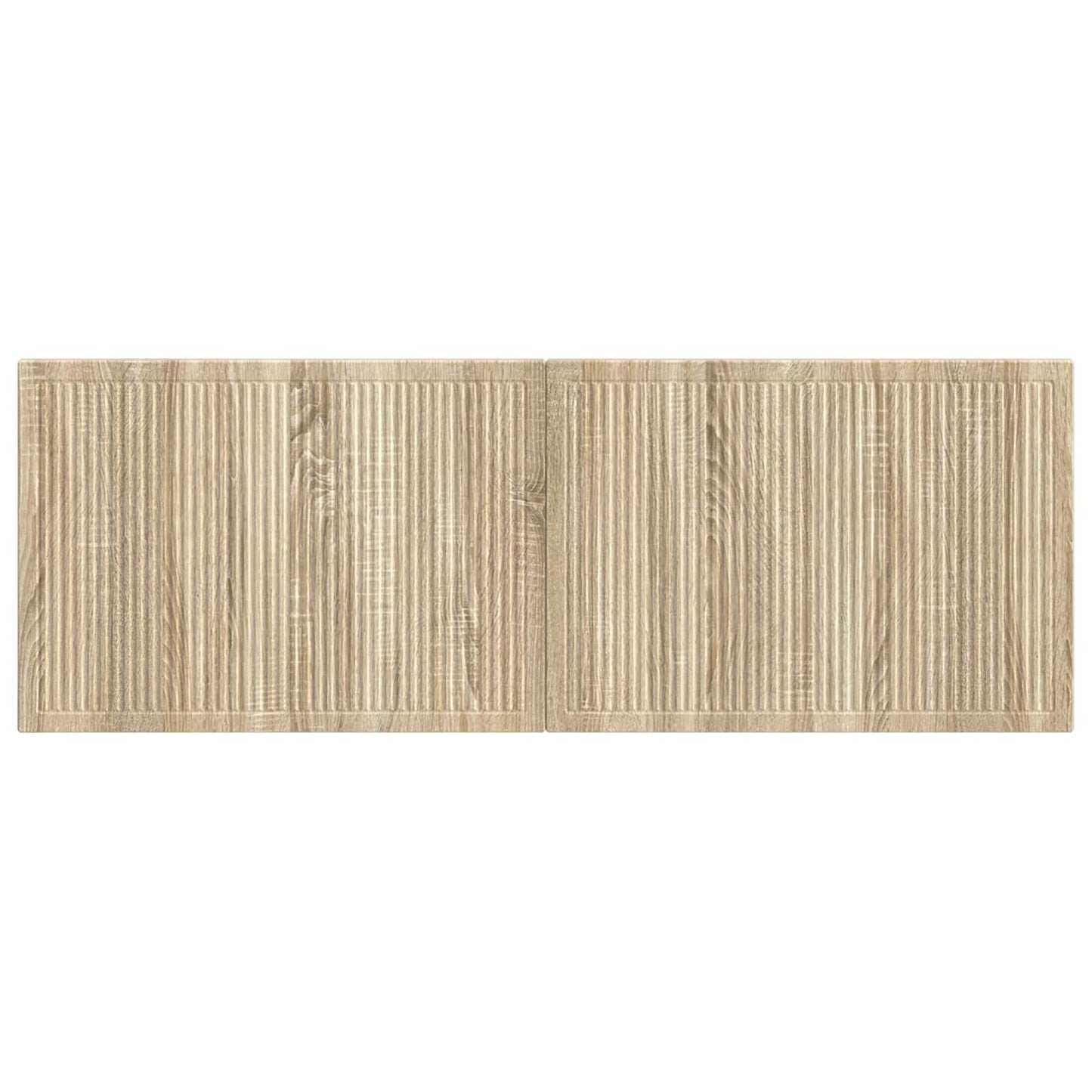 Wall-Mounted Headboard EDE Sonoma Oak Engineered Wood