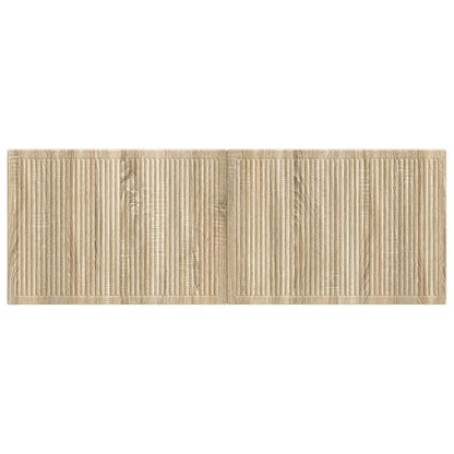 Wall-Mounted Headboard EDE Sonoma Oak Engineered Wood