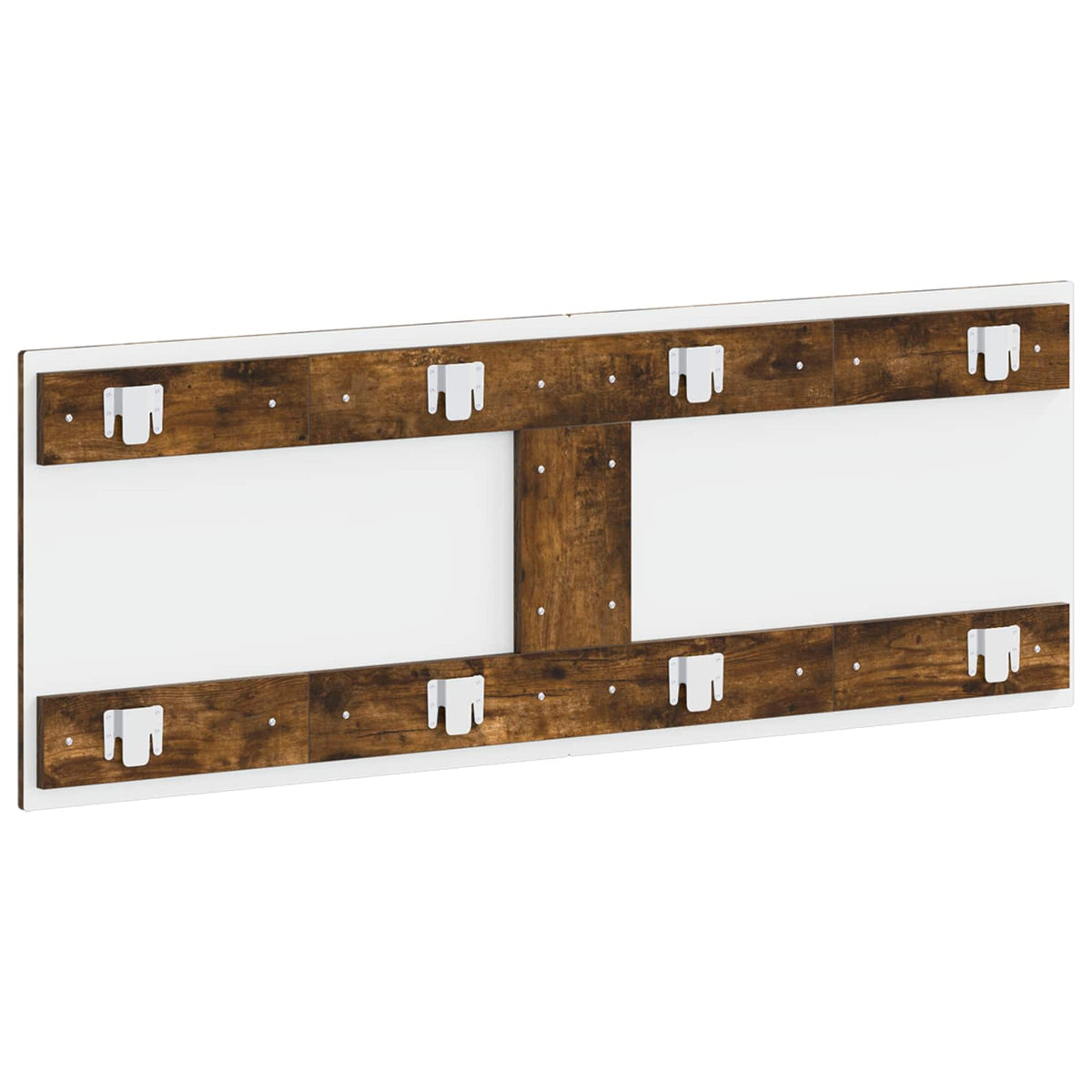 Wall-Mounted Headboard EDE Smoked Oak Engineered Wood