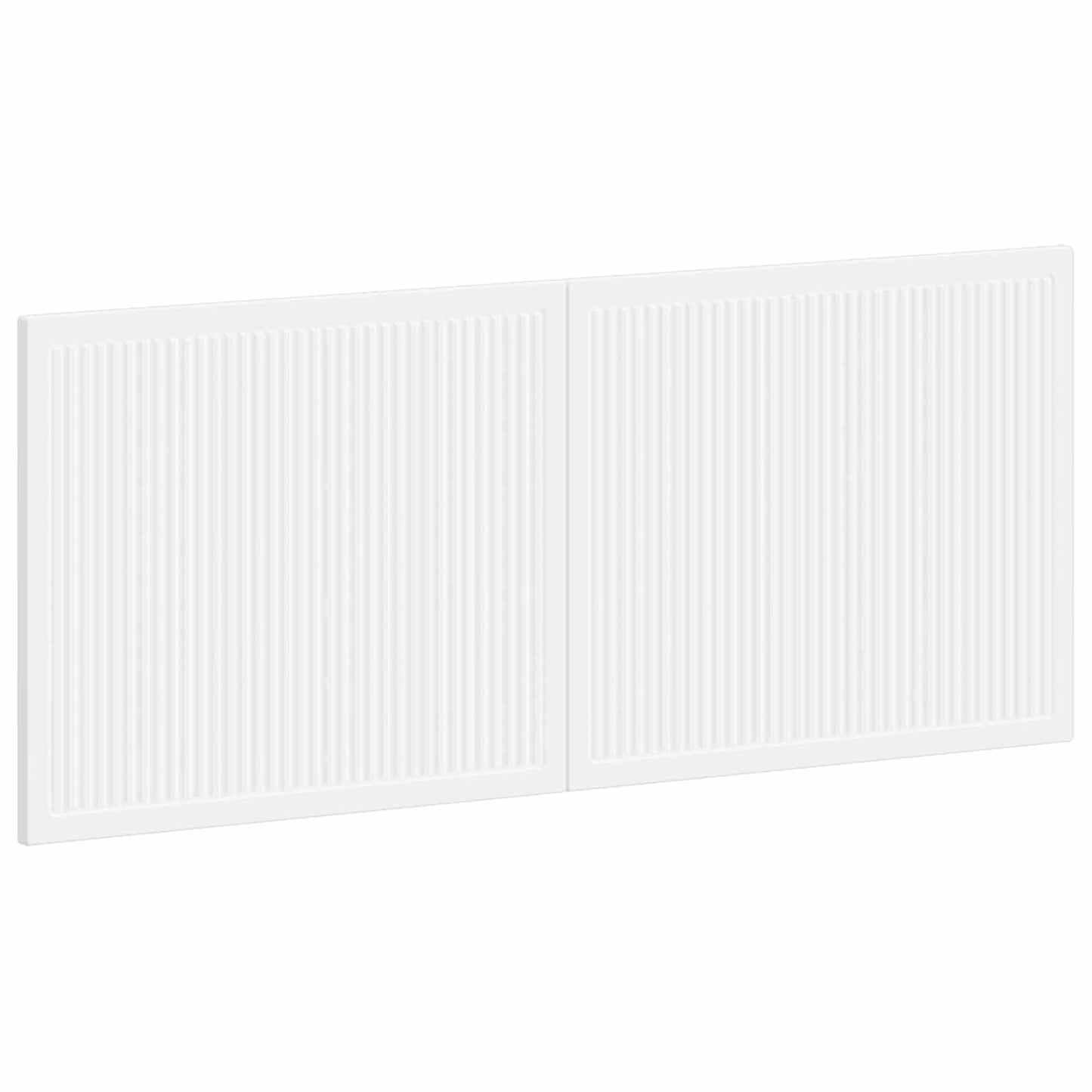 Wall-Mounted Headboard EDE White Engineered Wood