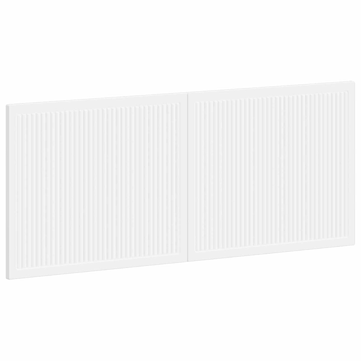 Wall-Mounted Headboard EDE White Engineered Wood