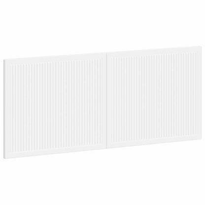 Wall-Mounted Headboard EDE White Engineered Wood