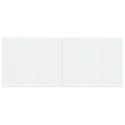 Wall-Mounted Headboard EDE White Engineered Wood