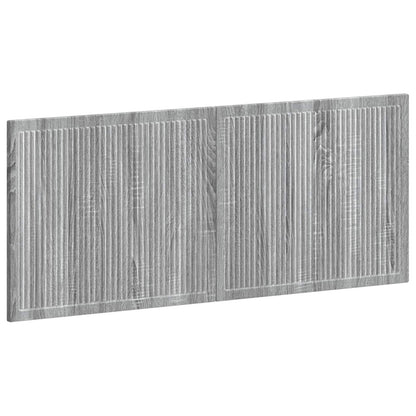 Wall-Mounted Headboard EDE Grey Sonoma Engineered Wood