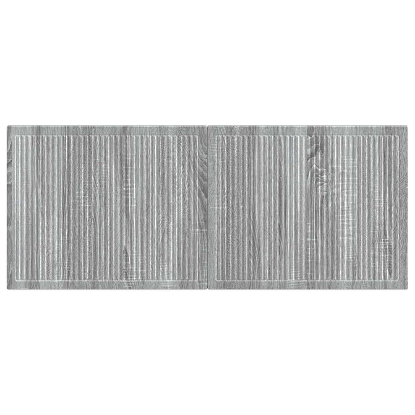 Wall-Mounted Headboard EDE Grey Sonoma Engineered Wood