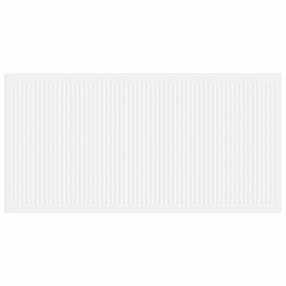 Wall-Mounted Headboard EDE White Engineered Wood