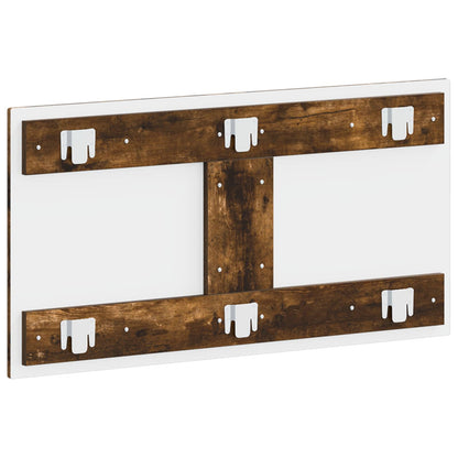 Wall-Mounted Headboard EDE Smoked Oak Engineered Wood