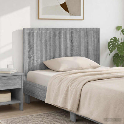 Wall-Mounted Headboard EDE Grey Sonoma Engineered Wood