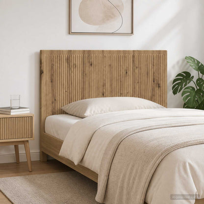 Wall-Mounted Headboard EDE Artisan Oak Engineered Wood