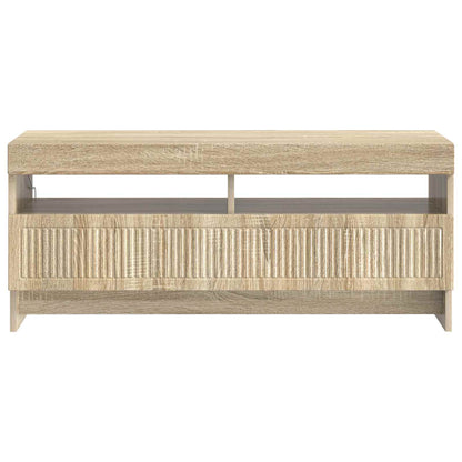 LED TV Cabinet Sonoma Oak Engineered Wood