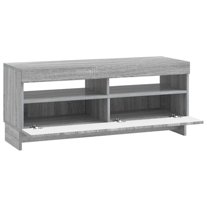 LED TV Cabinet Grey Sonoma Engineered Wood