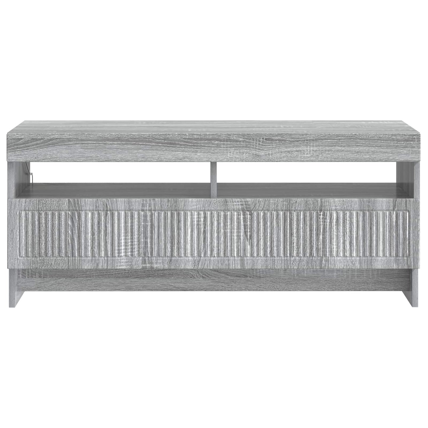 LED TV Cabinet Grey Sonoma Engineered Wood