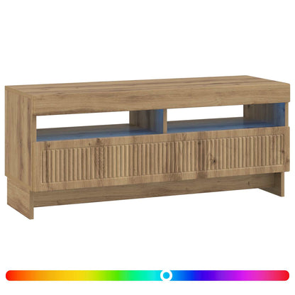 LED TV Cabinet Artisan Oak Engineered Wood
