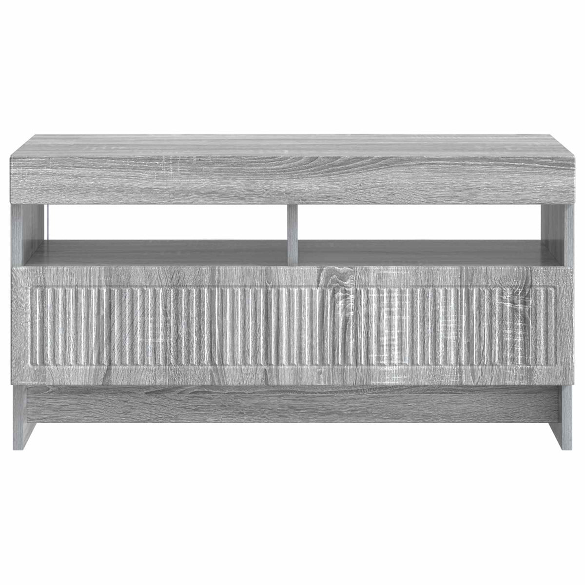 LED TV Cabinet Grey Sonoma Engineered Wood