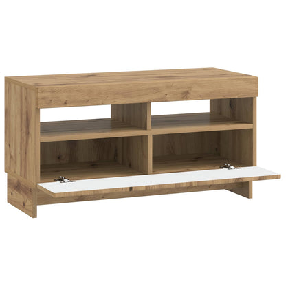 LED TV Cabinet Artisan Oak Engineered Wood