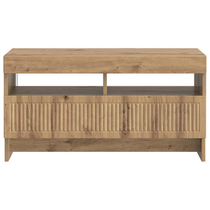 LED TV Cabinet Artisan Oak Engineered Wood