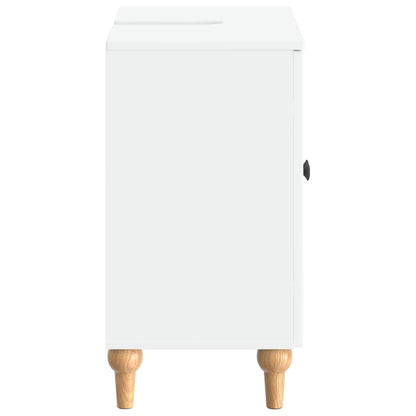 Bathroom Sink Cabinet ALKMAAR White 59.5 x 31.5x 59 cm