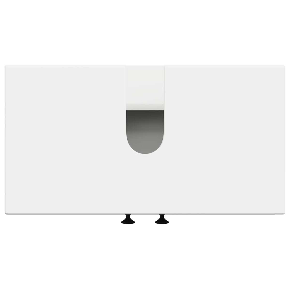 Bathroom Sink Cabinet ALKMAAR White 59.5 x 31.5x 59 cm