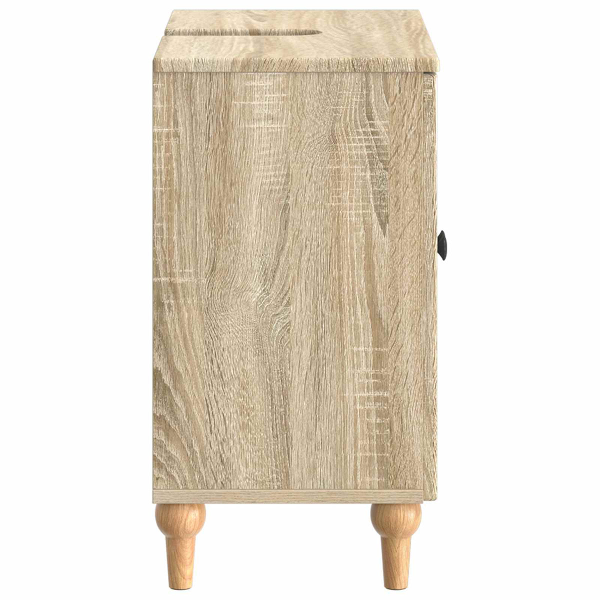 Bathroom Sink Cabinet ALKMAAR Sonoma Oak 59.5 x 31.5x 59 cm