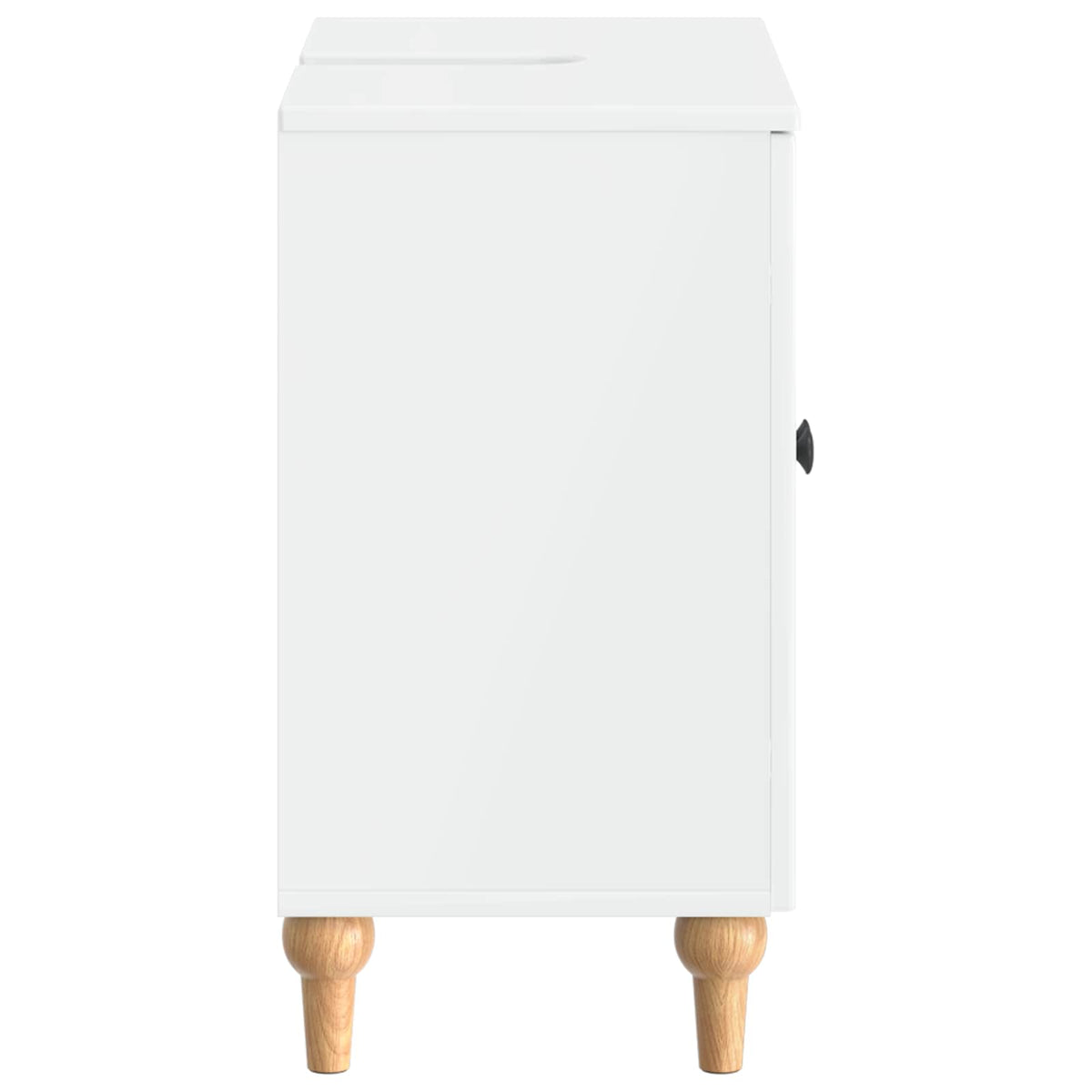 Bathroom Sink Cabinet ALKMAAR High Gloss White