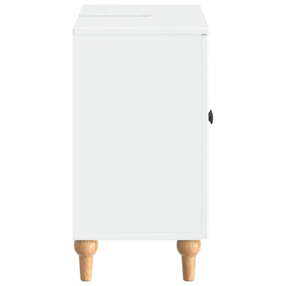 Bathroom Sink Cabinet ALKMAAR High Gloss White