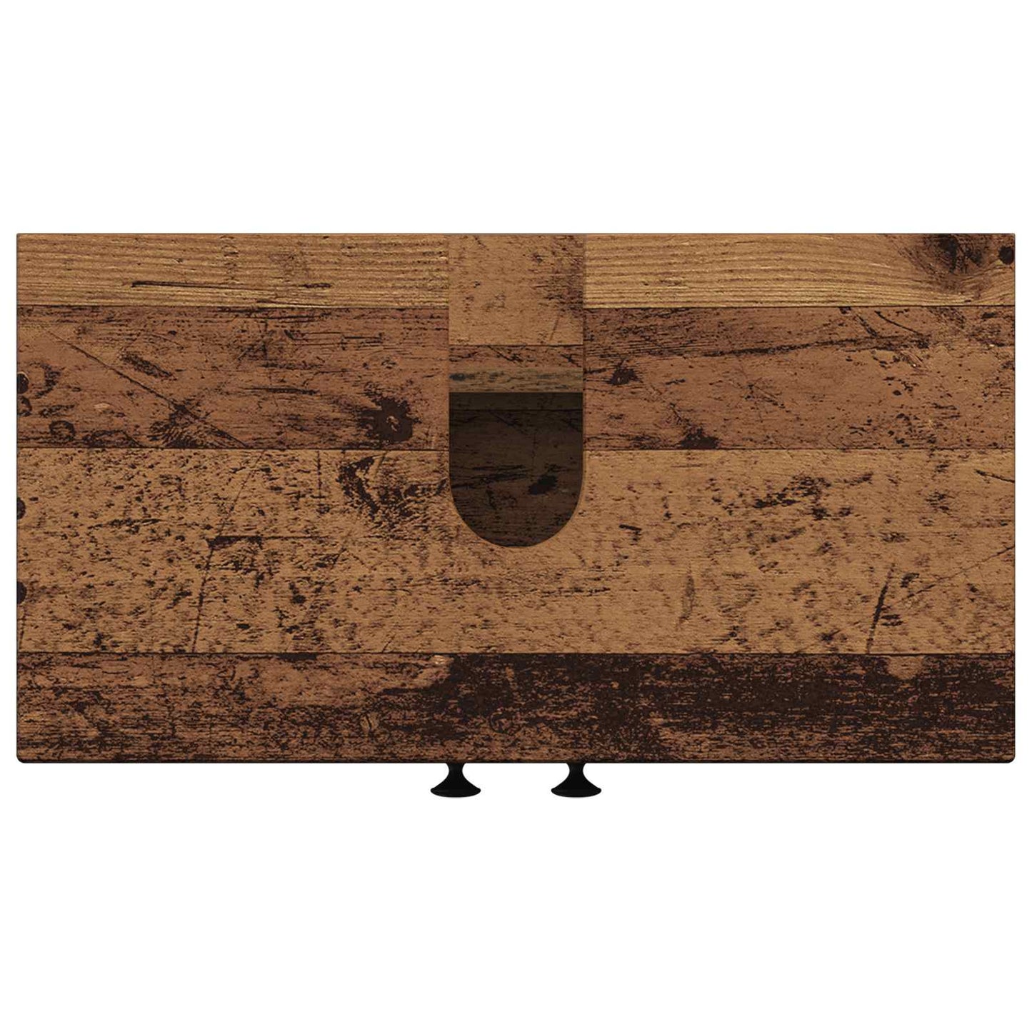 Bathroom Sink Cabinet ALKMAAR Old Wood 59.5 x 31.5x 59 cm