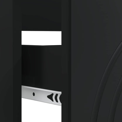 Bathroom Sink Cabinet ALKMAAR Black 82 x 41x 59 cm