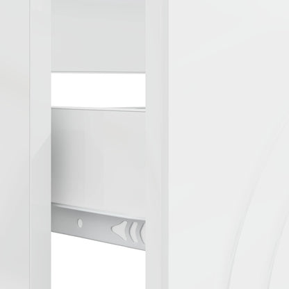 Bathroom Sink Cabinet ALKMAAR High Gloss White 82 x 41x 59 cm