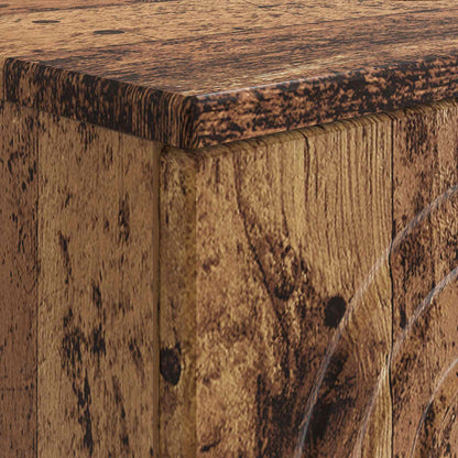 Bathroom Sink Cabinet ALKMAAR Old Wood 82 x 41x 59 cm