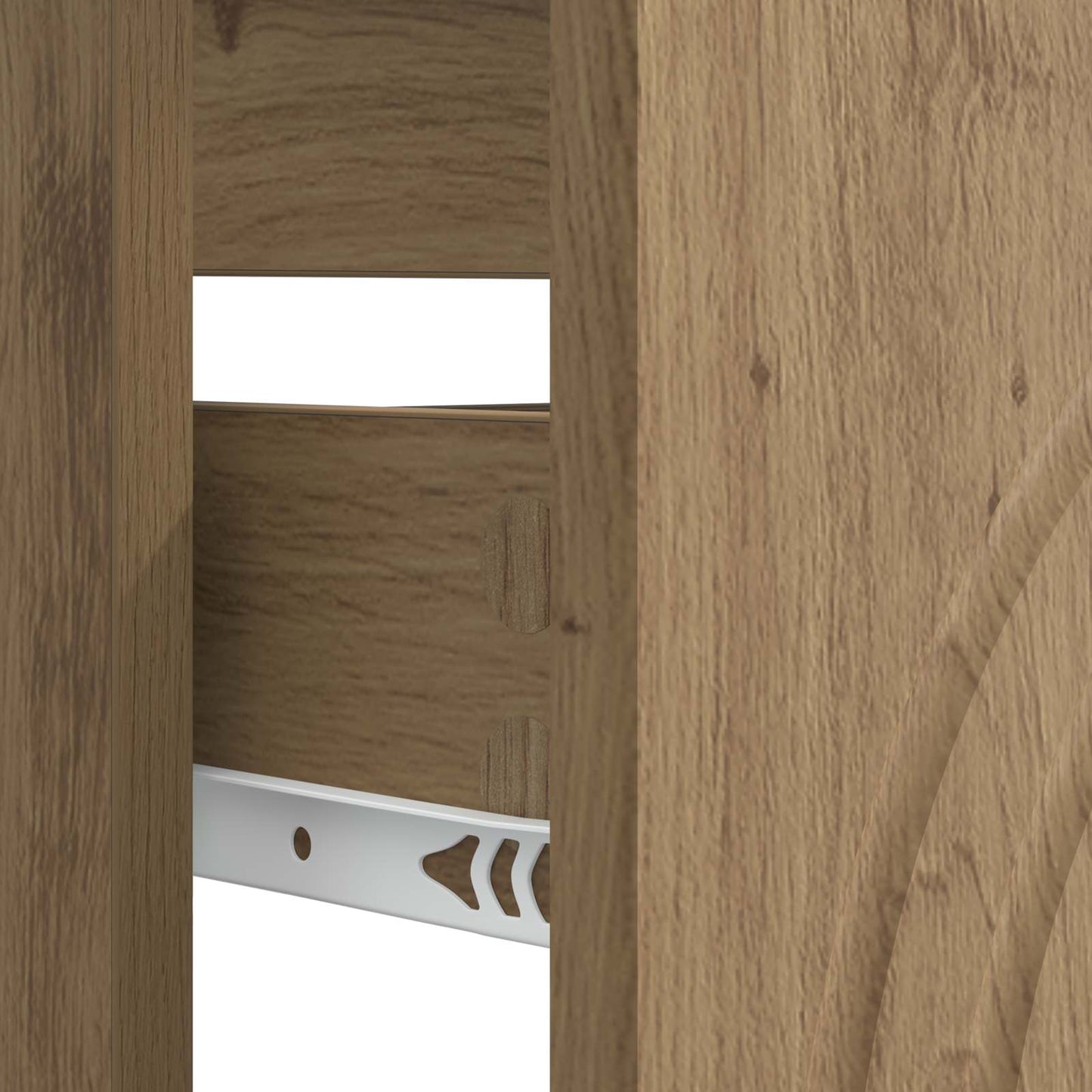 Bathroom Sink Cabinet ALKMAAR Artisan Oak 82 x 41x 59 cm