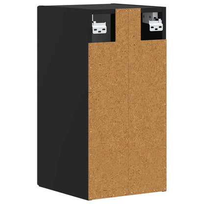 Bathroom Wall Cabinet ALKMAAR Black 30 x 31 x 59 cm