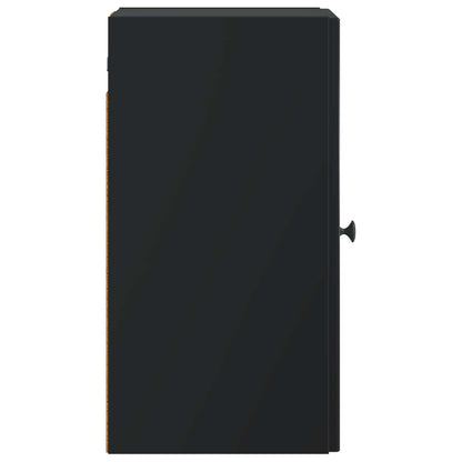 Bathroom Wall Cabinet ALKMAAR Black 30 x 31 x 59 cm
