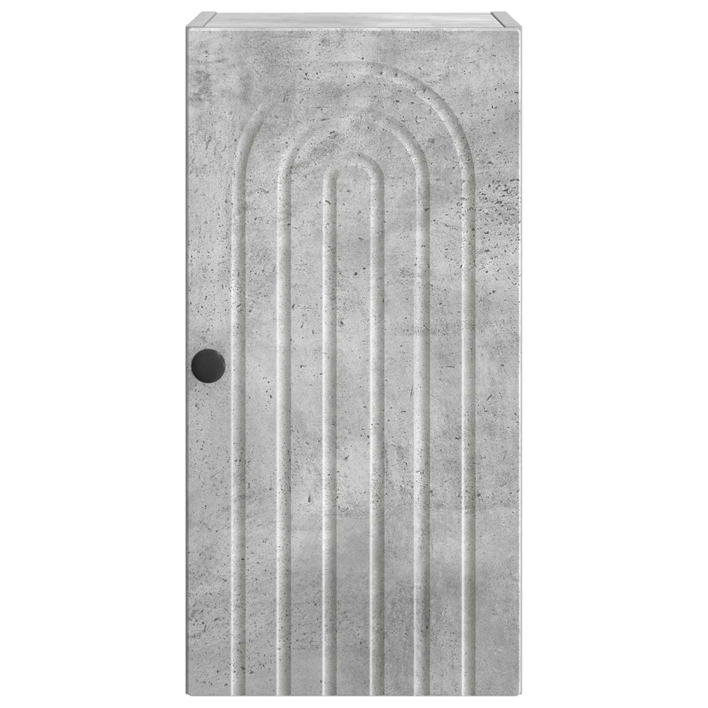 Bathroom Wall Cabinet ALKMAAR Concrete Grey 30 x 31 x 59 cm