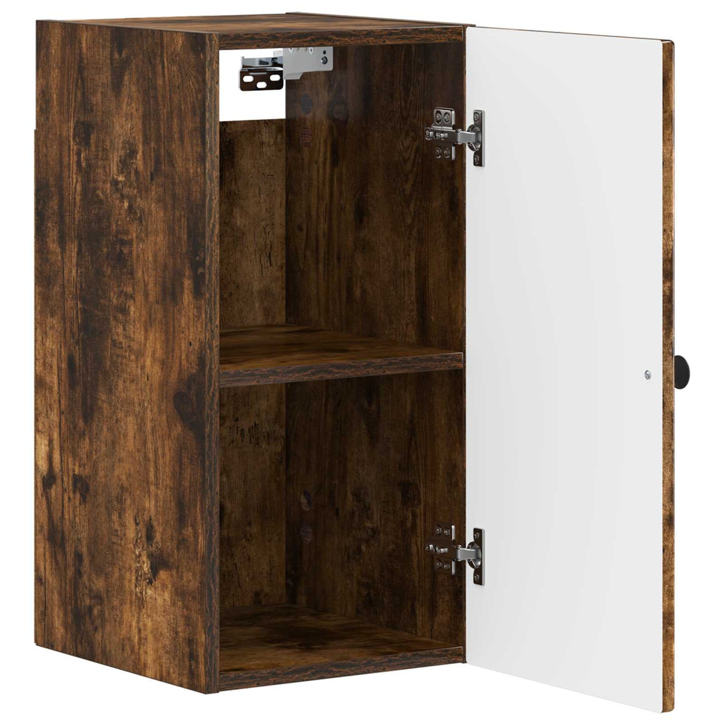 Bathroom Wall Cabinet ALKMAAR Smoked Oak 30 x 31 x 59 cm