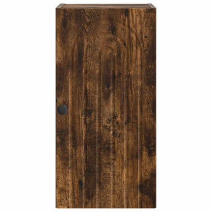 Bathroom Wall Cabinet ALKMAAR Smoked Oak 30 x 31 x 59 cm
