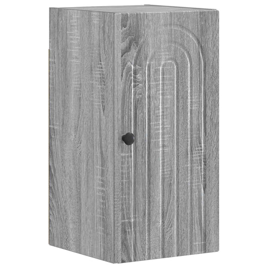Bathroom Wall Cabinet ALKMAAR Grey Sonoma 30 x 31 x 59 cm